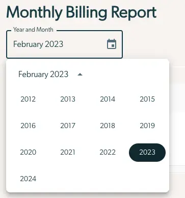 Mirah Collaborative Care Monthly Billing Report February 2023