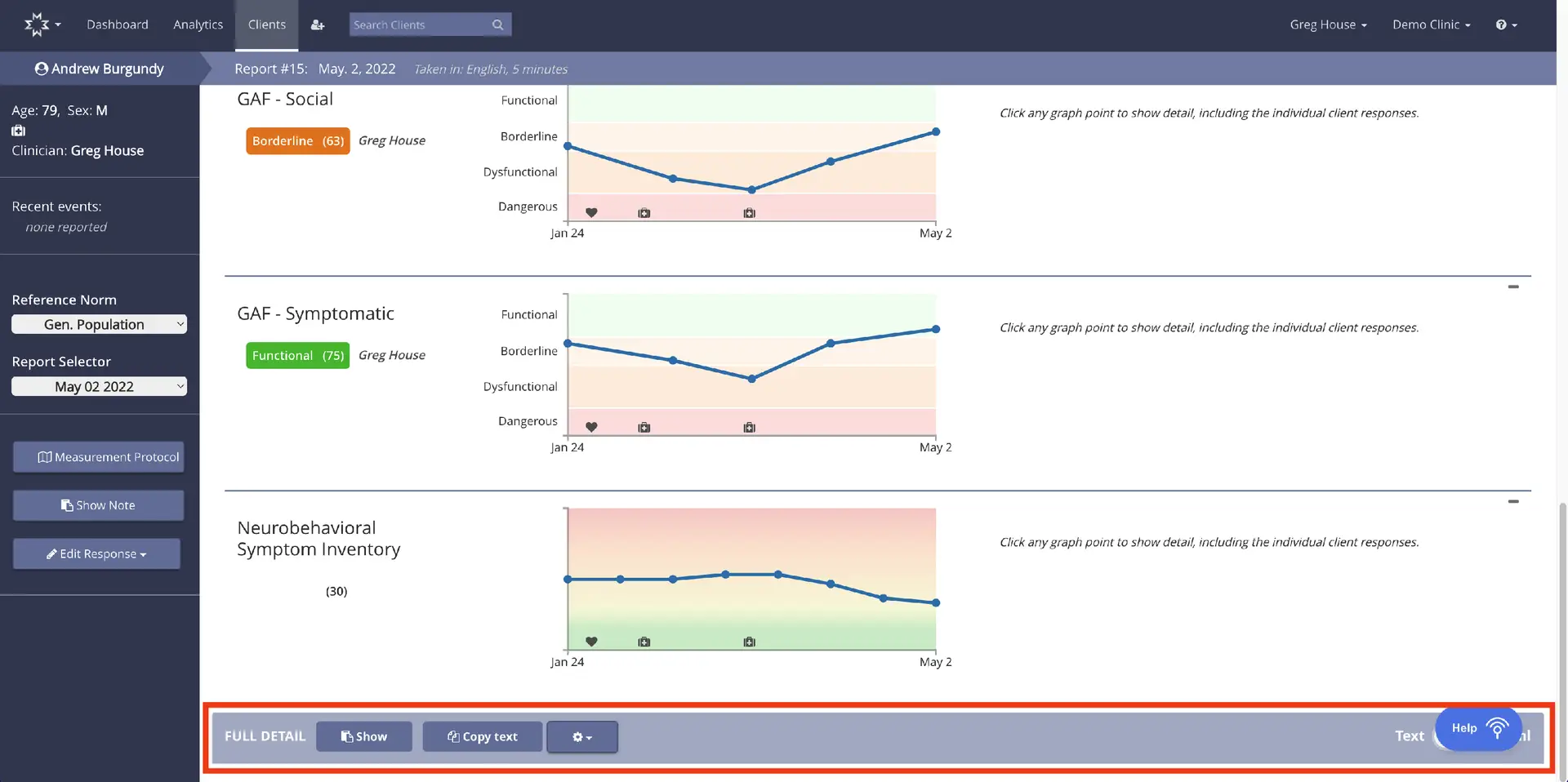 Mirah platform feedback report for Andrew Burgundy, Report #15, May 2, 2022