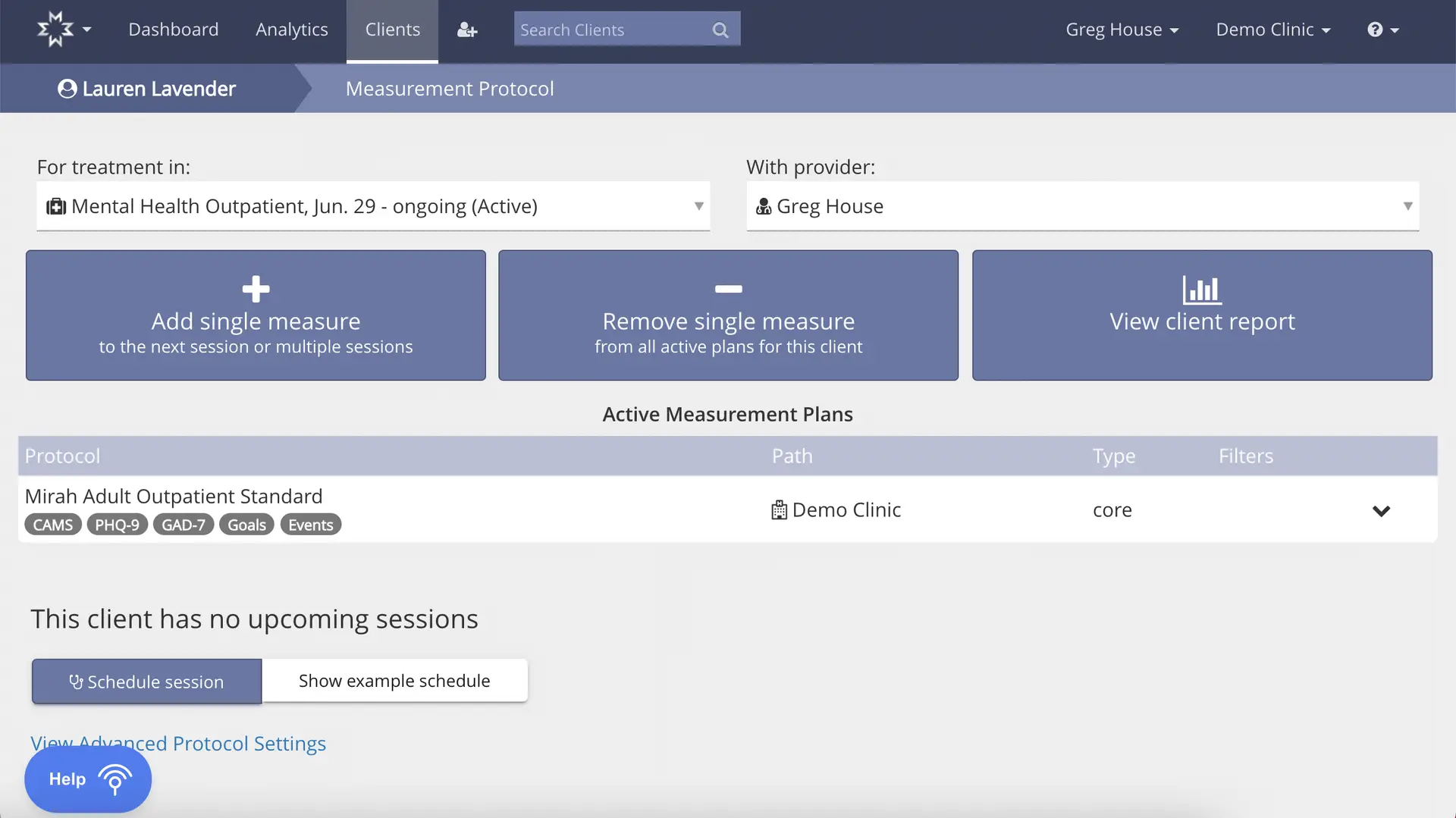 Mirah platform, Lauren Lavender's Measurement Protocol page