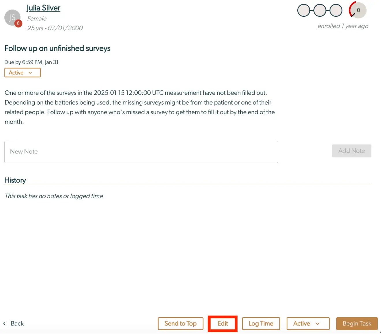 Mirah Collaborative Care Troubleshooting Guide - Managing Time Entry Logs for Julia Silver