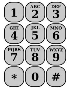 Mirah Tablet Configuration Keypad