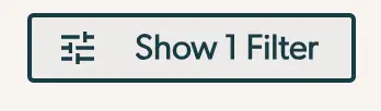 Mirah Outcomes Framework Metric Dashboard Show 1 Filter button